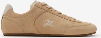 Burberry Suede Knight Runner Sneakers