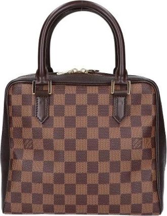 Louis Vuitton Pre-owned Handbags, female, Brown, Size: ONE SIZE Pre-owned Damier Brera Handbag