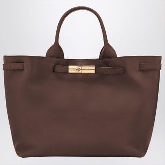 Longchamp Brown Mala De Mao Le Smart Bag