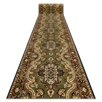 RugsX Rugsx - Alfombra De Pasillo Bcf Wiosna Verde 120 Cm Green 120x1100 Cm