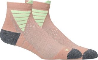Asics Fujitrail Quarter Sock Laufsocken - Unisex | rosa