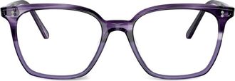 Oliver Peoples square-frame glasses - unisex - Acetate - 52 - Purple