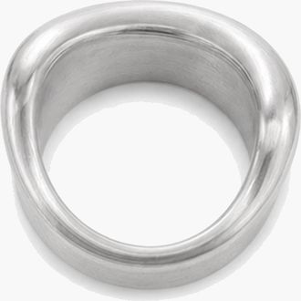 Yoj Molten Curve Ring in Silver at Nordstrom, Size Medium