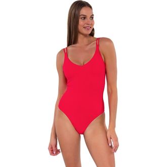 Sunsets Veronica One Piece Swimsuit in Geranium at Nordstrom, Size X-Small