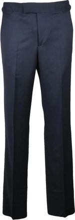 Vivienne Westwood Straight Leg Trousers In Virgin Wool With Tailored Fit