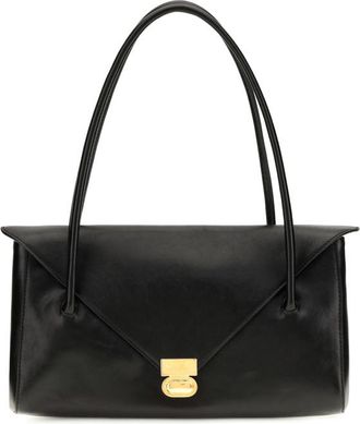 Marni Black East West Large Shoulder Bag