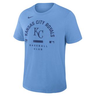 Nike Kansas City Royals Authentic Collection Early Work Nike Mens Dri-FIT MLB T-Shirt in Blue | 034J4EYROY-HXK
