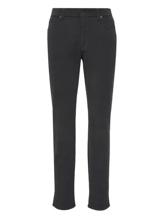 Barmas corduroy five pockets trousers - Black