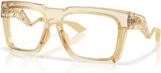 Oakley 57mm Square optical glasses in Brown at Nordstrom