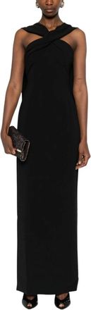 Solace London Gowns, female, Black, Size: 2XS Os47043 Gown