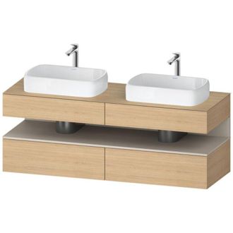 Duravit Qatego Consola Mueble Bajo Lavabo, 2 Extensiones, 2 - Duravit