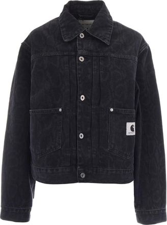 Carhartt Work in Progress Belmar Jacket - Dames - Spijkerjassen - Grijs - M - Katoen - Jassen