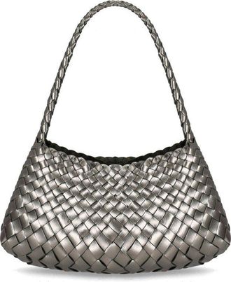 Dragon Diffusion Rosanna Mini Silver Shoulder Bag
