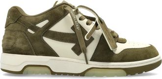 Off-white Out Of Office Sneakers - Heren - Sneakers - Groen - 45 EU - Leer - Schoenen