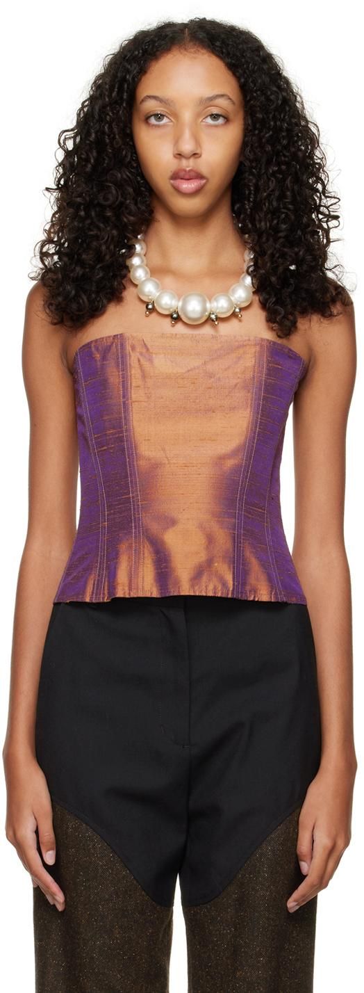 VERSACE DARK VIOLET ミニドレス Versace ヴェルサーチェ オールオーバー ミニドレス | ピンク