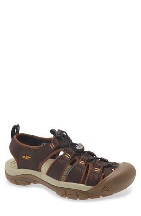 Keen Newport H2 Sandal in Java/Golden Yellow at Nordstrom Rack, Size 10.5