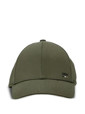 BOSS Zed cap - men - Cotton - One Size - Green