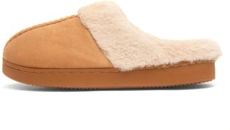 Jo & Joe Zoe Womens Chestnut Mule Slipper - Size 5 UK - Brown