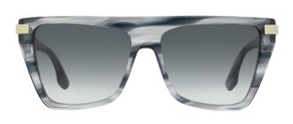 Victoria Beckham VB684S Tapered Rectangle Sunglasses - Gray