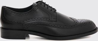 HUGO BOSS Scarpe Derby Tayil in pelle liscia con dettagli brogue a coda di rondine