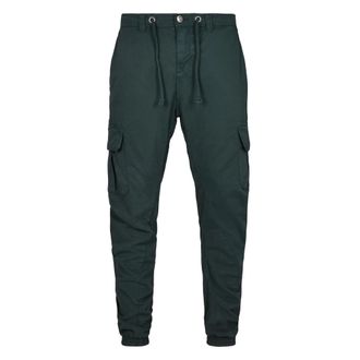 Urban Classics Effen Cargo Broek voor heren (Fles groen)