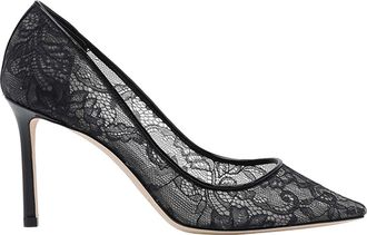 Jimmy Choo London Black Romy Pumps