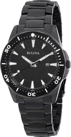 Bulova Sport Black Dial Mens Watch 98B463