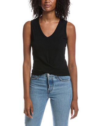 Michael Stars Maggie Wrap Crop Tank Top