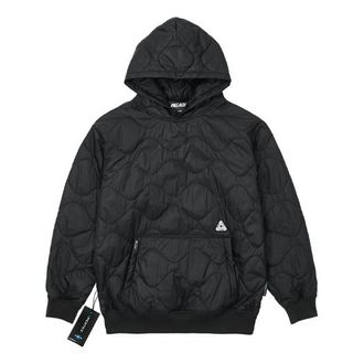 Palace SS22 Pertex Quilter Hoodie Black P22CS124