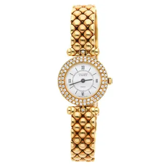Van Cleef & Arpels Pre-owned Van Cleef & Arpels Van Cleef & Arpels Classique White Dial Ladies Watch 18932