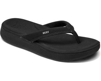 Reef Cushion Cloud CJ0232 Flip Flop Womens Black Comfort Sip On Sandals LIQ244