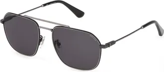 Police SPLF64 0509 Mens Sunglasses Grey Size 60