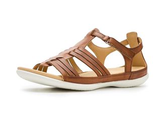 Ecco Flash Huarache Leather Womens Dress Sandals Saddle : EU 43 (US Womens 12-12.5) M