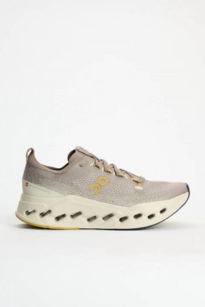 On Mens Cloudsurfer Max Running Shoes In Cinder/pelican