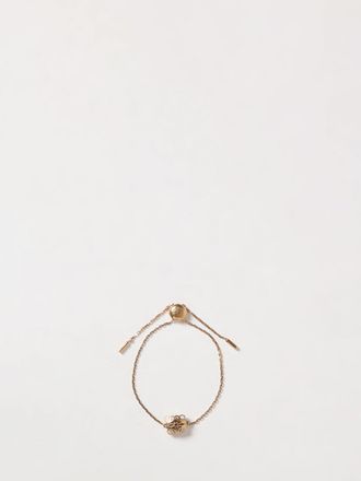 Loewe Bracciale Anagram in ottone con chiusura a coulisse