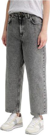 American Vintage Losse Jeans - Dames - Jeans - Grijs - Maat: W25 L30 Katoen