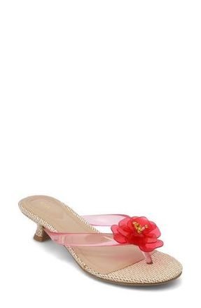 Mia Magnoleia Kitten Heel Sandal in Pink at Nordstrom Rack, Size 8.5