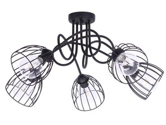 OEM L&aacute;mpara De Techo Colgante De Alambre Estilo Loft Edison