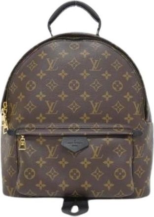 Louis Vuitton Pre-owned Backpacks, female, Brown, Size: ONE SIZE Pre-owned Monogram Backpack
