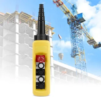 OEM Interruptor Pulsador Para Gr&uacute;a De Cadena, Controlador De Suspensi&oacute;n De Elevaci&oacute;n De 4 Botones, Pl&aacute;stico Abs