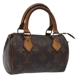 Louis Vuitton Borsa Pre-owned Mini Speedy - - Pre-owned - Donna - Marrone - ONE SIZE