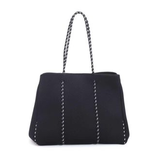 Adornia Black Neoprene Tote Bag