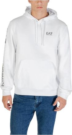 Emporio Armani Emporio Armani Ea7, Hombre, Sudaderas, Blanco, Talla: 2XL