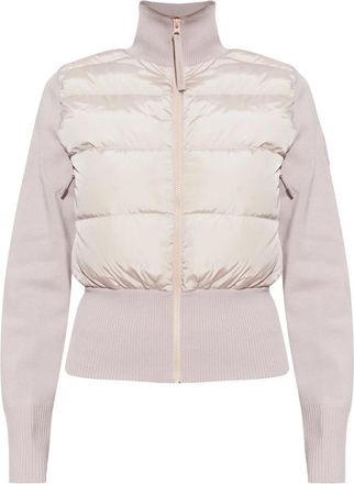 Canada Goose Hy Bridge Wide Quilt Knit Jas - Dames - Vesten - Roze - M - Wol - Truien & Vesten