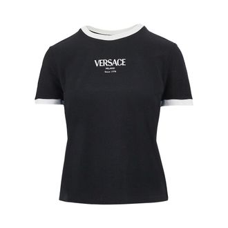 Versace Stretch jersey T-shirt Woman 42