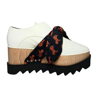 Stella McCartney Dames, Schoenen, Wit, Maat: 34 EU Leer