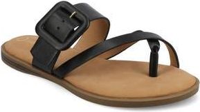 Journee Collection Layra Sandal in Black Layra at Nordstrom Rack, Size 6.5