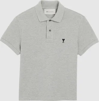 Ami Polo Red Ami De Coeur Gris Cendre Chine Noir