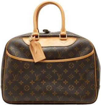 Louis Vuitton Pre-owned Handbags, female, Brown, Size: ONE SIZE Pre-owned Leather Handbag