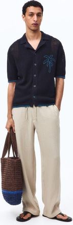 H&M Relaxed-fit Pants in Beige at Nordstrom, Size Xx-Large